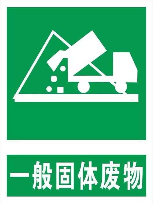 张贴一般固废贮存场所标牌