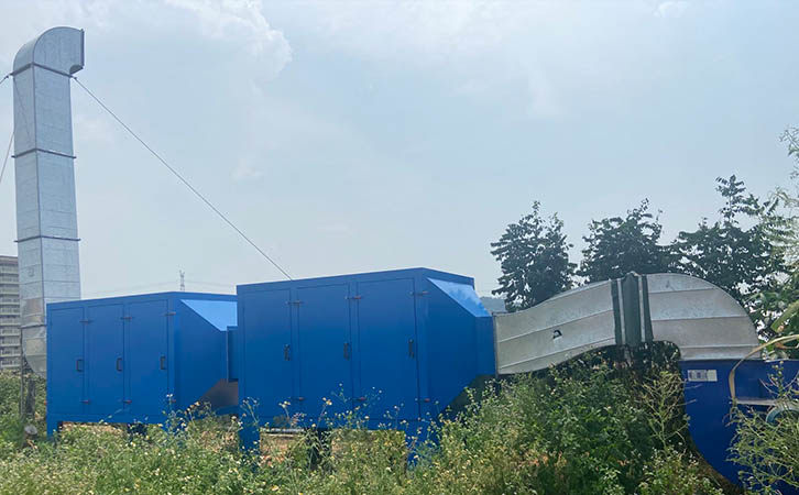 注塑机废气收集处理活性炭吸附器定制安装